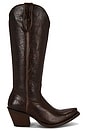 view 1 of 5 BOTTES CASANOVA in Luxe Espresso Croc