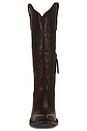 view 4 of 5 BOTTES CASANOVA in Luxe Espresso Croc
