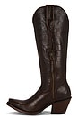 view 5 of 5 BOTTES CASANOVA in Luxe Espresso Croc