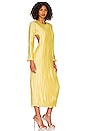 view 3 of 4 Billie Midi Dress in Lemon