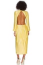view 4 of 4 Billie Midi Dress in Lemon