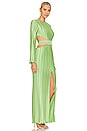 view 2 of 3 Phillipa Gown in Jade Green
