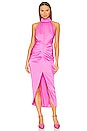 view 1 of 3 Eloisa Dress in Bubblegum Pink