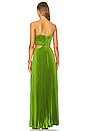 view 3 of 3 Sarita Gown in Grass Green