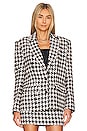 view 1 of 5 Blair Blazer in Black & White