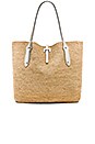 view 1 of 4 Sunny Tote in Natural & Silver