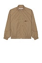 view 4 of 5 Double Zip Japanese Track Jacket in Brown & Taupe