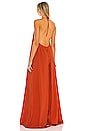 view 3 of 3 Ama Wide Leg Jumpsuit in Orange