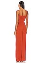 view 3 of 3 x REVOLVE Mina Jumpsuit in Orange Red