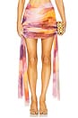 view 1 of 7 Bina Mesh High Waist Skirt in Dandi Print