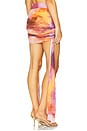 view 5 of 7 Bina Mesh High Waist Skirt in Dandi Print