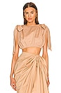 view 1 of 4 Halima Crop Top in Nude