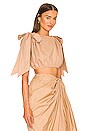 view 2 of 4 Halima Crop Top in Nude