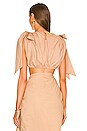 view 3 of 4 Halima Crop Top in Nude