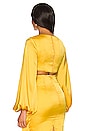 view 3 of 4 Behati Crop Top in Yellow