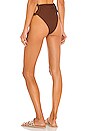 view 3 of 4 Mino Bikini Bottom in Cocoa