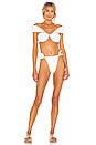 view 4 of 4 Mulan Bikini Top in Ivory