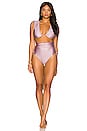 view 4 of 4 Menasa Bikini Top in Pastel Lilac