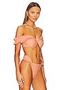 view 2 of 4 Mulan Bikini Top in Peach