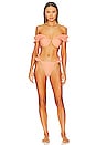 view 4 of 4 Mulan Bikini Top in Peach