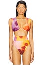 view 1 of 4 Kuwa Bikini Top in Dandi Print