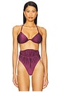 view 1 of 4 Gadu Bikini Top in Eggplant