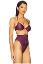 view 2 of 4 Gadu Bikini Top in Eggplant