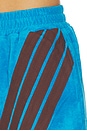 view 6 of 6 SHORT DE FELPA TROPIQUES  in Cyan Blue