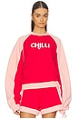view 1 of 5 Chilli Sweatshirt in Poppy Red