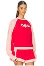 view 2 of 5 Chilli Sweatshirt in Poppy Red