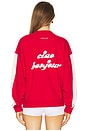view 4 of 6 Ciao Bonjour Sweatshirt in Cherry