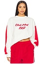 view 1 of 4 Club Med Sweatshirt in Warm White