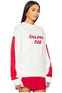 view 2 of 4 Club Med Sweatshirt in Warm White