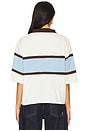 view 3 of 4 Georgetown Rugby Polo Shirt in Coconut