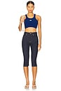 view 4 of 4 Aj Cropped Tank Top in Night Sail