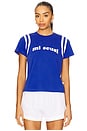 view 2 of 5 Mi Scusi Baby Tee in Ultramarine
