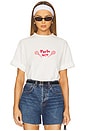 view 1 of 4 French Tennis Tee in Warm White