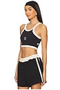 view 2 of 4 Monogram Cropped Tank in Noir Unique