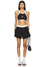 view 4 of 4 Monogram Cropped Tank in Noir Unique