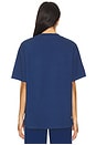 view 3 of 4 Parisienne Tee in Estate Blue