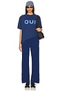 view 4 of 4 Parisienne Tee in Estate Blue