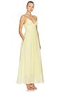 view 2 of 3 Vacation Maxi Dress in Butter Yellow