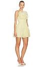 view 2 of 3 Nisha Mini Dress in Pastel Yellow