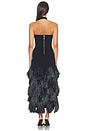 view 3 of 4 VESTIDO MIDI ELVA in Black