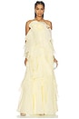 view 1 of 3 Pandorea Layered Maxi Dress in Butter