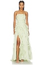 view 1 of 3 Allairie Gown in Sea Green