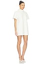 view 2 of 3 ROBE COURTE MOSSAN  in Ivory