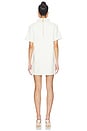 view 4 of 3 ROBE COURTE MOSSAN  in Ivory