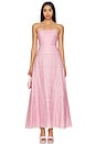 view 1 of 3 Soundscape Maxi Dress in Chalk Pink