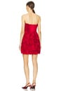 view 3 of 3 Gazer Rosette Mini Dress in Scarlet Red